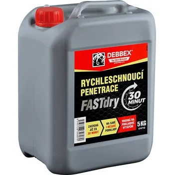 Penetrace Penetrace rychleschnoucí DEBBEX FASTdry 5kg