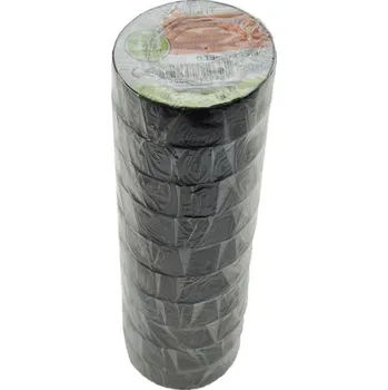 Izolační páska Izolační páska 19mm x 10m, černá cena za balení 10 ks