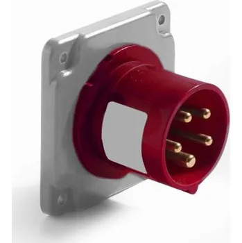 Elektrická zásuvka Pannel socket IP44 6h 3P plus N plus T 32A-380/415