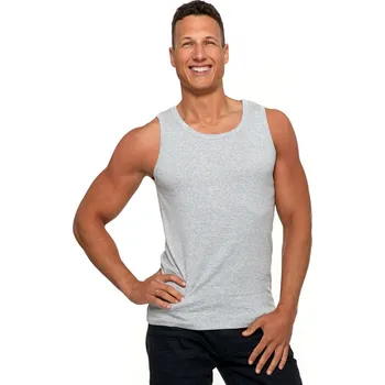 Pánské tílko Pánský nátělník BMP QOZD4A šedá melange - Moraj, XL i510_14140138338