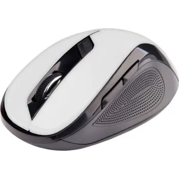 Myš C-TECH Myš WLM-02 bezdrátová, 6tlač. černo-bílá
