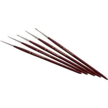 ZAHN Pinsel malířský štětec Rotmarder 5dílná