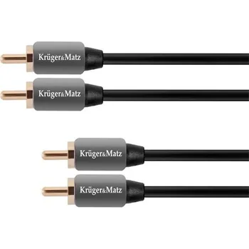 Audio kabel Kabel 2x Cinch konektor/2x Cinch konektor 3m KRUGER a MATZ KM0306