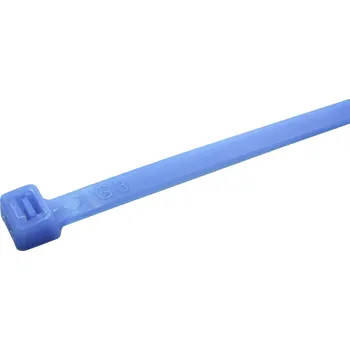 Stahovací páska WKK 5802, stahovací pásky, 7.60 mm, 292 mm, modrá, žárově stabilizované , odolná vůči UV záření, chemická odolnost, odolné vůči radioaktivnímu záření, 1 ks