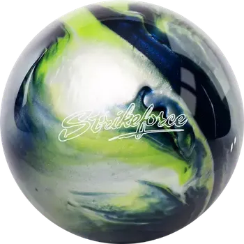 Bowlingová koule KR STRIKE FORCE BLUE GREEN SILVER