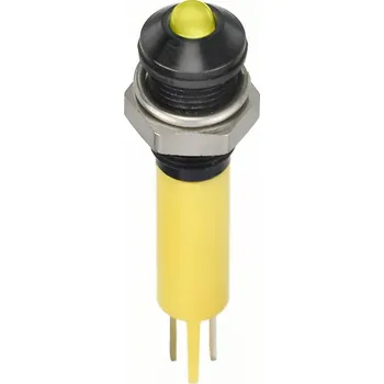 APEM Q6P1CXXY24E indikační LED žlutá PROINT 30 mcd