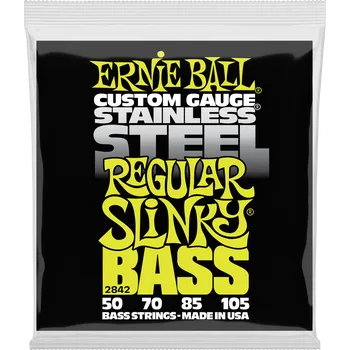Příslušenství pro strunný nástroj Ernie Ball 2842 Regular Slinky Struny pro baskytaru