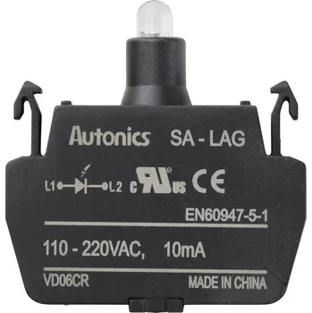 TRU COMPONENTS SA-LAG LED kontrolka zelená 110 V, 240 V 1 ks