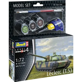 Plastikový model Leclerc (T.5) - obsahuje barvy a lepidlo - Revell ModelSet 63341