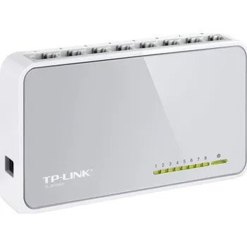 Switch TP-LINK TL-SF1008D síťový switch, 8 portů, 100 MBit/s