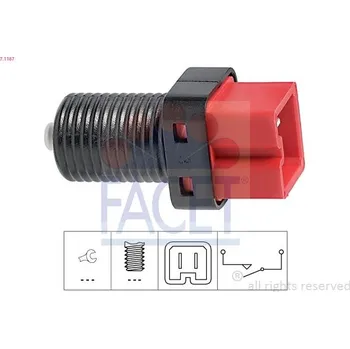 Spínač, ovládání spojky (GRA) FACET 7.1187
