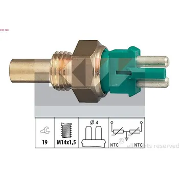 Čidlo automobilu Snímač, teplota chladiva KW 530 140