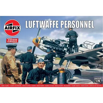 Luftwaffe Personnel - Airfix Classic Kit VINTAGE figurky A00755V