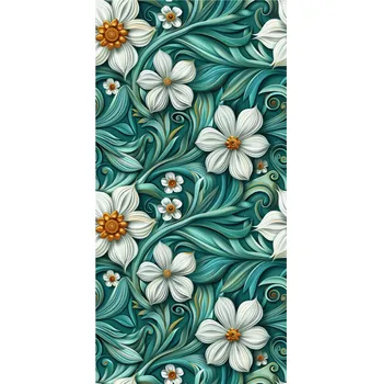 Jedlá dekorace na dort Jedlý tisk – Květinový vzor: Elegantní louka A4 Jedlý papír