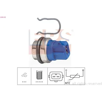 Auto-moto Snímač, teplota chladiva EPS 1.830.101