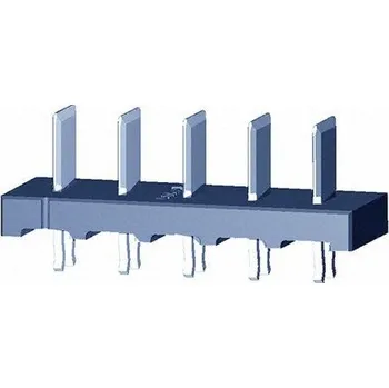 Elektrický konektor Konektor PCB, počet kontaktů: 5, 50 V DC, orientace těla: Rovný, Samec, Průchozí otvor, pokovení: Cín, olovo, materiál