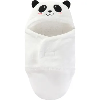 Zavinovačka Dětský spací pytel Unisex polyester Fleece a flanel, zapínání na suchý zip, motiv bílé pandy 0-3 měsíce
