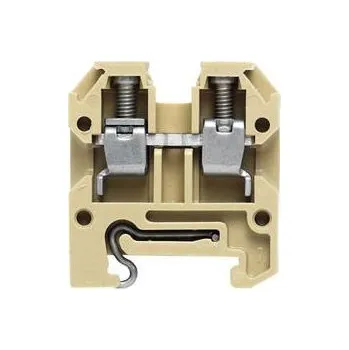 Weidmüller 0294360000 řadová svorka průchodky šroubovací Tmavě béžová 100 ks