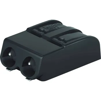 Elektrický konektor WAGO 2061-622/998-404 svorka pro desky plošných spojů 1.50 mm² Pólů 2 černá 1 ks