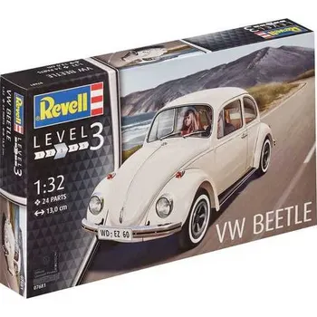 Plastikový model VW Beetle - obsahuje barvy a lepidlo - Revell Starter Kit 77681