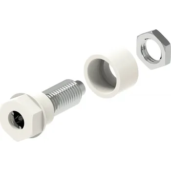 Krokosvorka Electro PJP 3230-C-CD1-BC zdířka pro banánek Ø pin: 4 mm bílá 1 ks