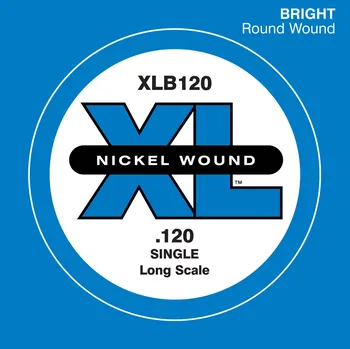D'Addario XLB120 Samostatná struna pro baskytaru