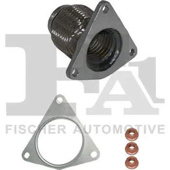 Zadní díl výfuku Flexibilní trubka, výfukový systém FA1 KF220020