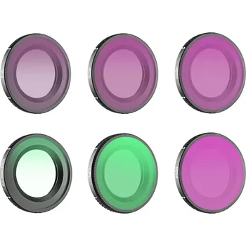 Sada 6 filtrů Sunnylife 1/4 Black Mist + CPL + ND8 + ND16 + ND32 + ND64 pro Osmo Nano