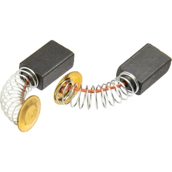 Sada nářadí Geko Uhlíkové kartáče 7x11x16 mm/broušení 180°/ (10/100/2500)