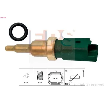 Autoelektrika Snímač, teplota chladiva EPS 1.830.399