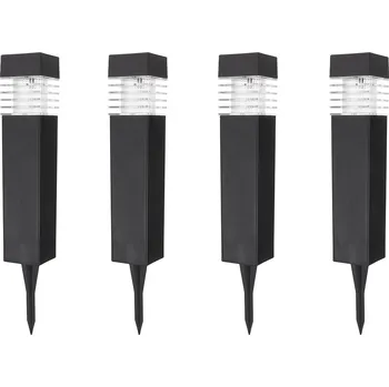 Venkovní osvětlení Geko Solární zahradní lampa do země 6x6x40cm (4/60)