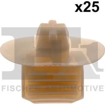 Lišta karosérie Klip, ozdobná / ochranná lišta FA1 11-40028.25