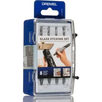 Sada nářadí Gravírovací nástroj, Sada Pro Leptání Skla, počet kusů: 8 Dremel