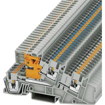 Phoenix Contact 3213947 patrová instalační svorka 5.2 mm rychlé připojení šedá 1 ks