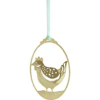 Velikonoční dekorace Pluto Design Závěsná velikonoční dekorace Henhouse