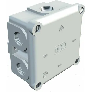 Elektroinstalační krabice OBO Bettermann 2002167 odbočná krabice (d x š) 91 mm x 91 mm 1 ks