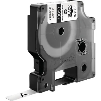 Kotouček do pokladny a tiskárny štítků páska nelaminovaná DYMO IND RHINO 18053 polyolefin Barva pásky: bílá Barva písma:černá 9 mm 1.5 m