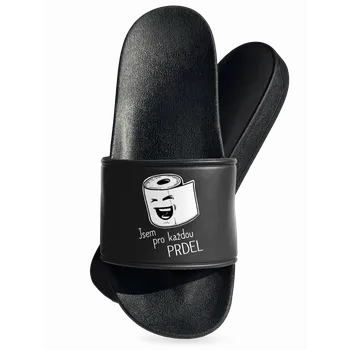 Pánské pantofle Bastard Prdel pantofle Black