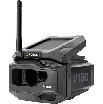 Fotopast Vosker V150 LTE Wireless Outdoor Solar Fotopast funkce zrychleného snímání, přenos obrazu 4G, GSM modul černošedá
