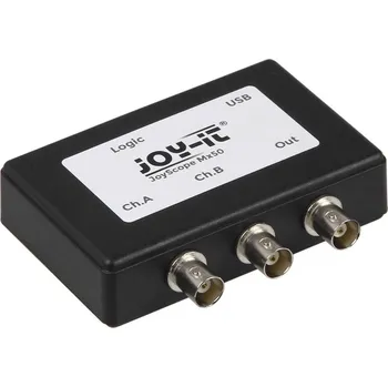 Multimetr Joy-it JT-ScopeMega50 USB osciloskop 15 MHz, 2kanálový, 16kanálový, 8 Bit, s pamětí (DSO), mixovaný signál (MSO), logický analyzátor, generátor funkcí, 1 ks,