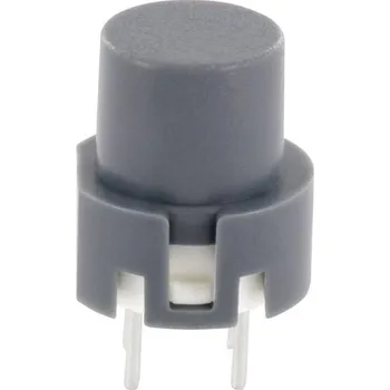 TRU COMPONENTS TC-D6GR, TC-D6GR impulzní tlačítko, 11.4 mm, 35 V/DC, 0.01 A, 1 ks