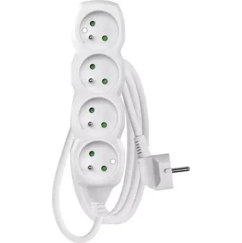 Prodlužovací přívod 4 zásuvky 1,5m EMOS P0411