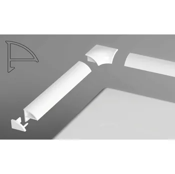 RAVAK B440000001 krycí lišta bílá