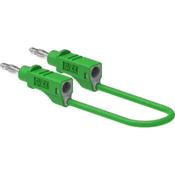 Měřicí kabel Electro PJP 2112-CD1-25V měřicí kabel 25 cm zelená 1 ks