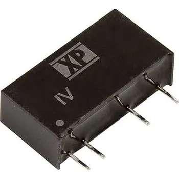 Měnič napětí DC-DC převodník 1W, výstup: ±9V dc ±56mA 3kV dc, Vin 21,6 → 26,4 V DC