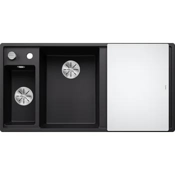 Varná deska AXIA III 6 S je moderní kuchyňský dřez určený pro efektivní přípravu pokrmů. Jeho elegantní, minimalistický design se vyznačuje prostornou hlavní mísou a univerzálním multifunkčním cedníkem. Inovativní funkce, jako je pohyblivá krájecí deska a ergonomické