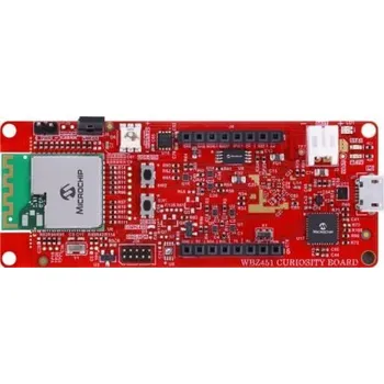 Vývojová deska V��vojová deska, pro Vývojová deska, 2.4GHz, Bluetooth, ZigBee, WBZ451 Curiosity Board, Microchip