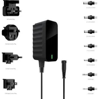 Zástrčkový adaptér, výstup: 12V dc 1A 12W, Austrálie, Evropská, UK, USA Ne