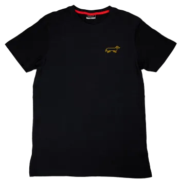 Příslušenství pro přípravu kávy The Naughty Dog - Tričko s jezevčíkem - tmavě modré - M