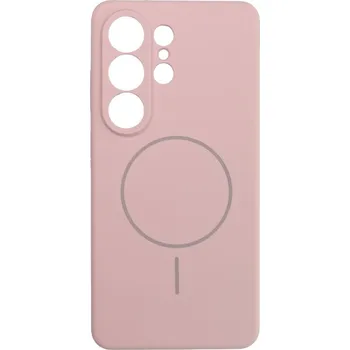 Náhradní kryt pro mobilní telefon Kryt pouzdra Silicone 2mm Samsung Galaxy S26 Ultra s MagSafe Sand Pink